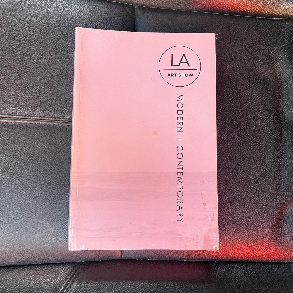 20018 LA Art Show Catalog  Book